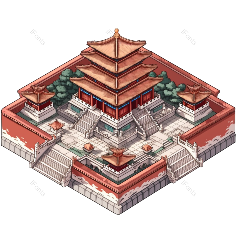 节日图片,元素元素,宫殿PNG,建筑免抠素材